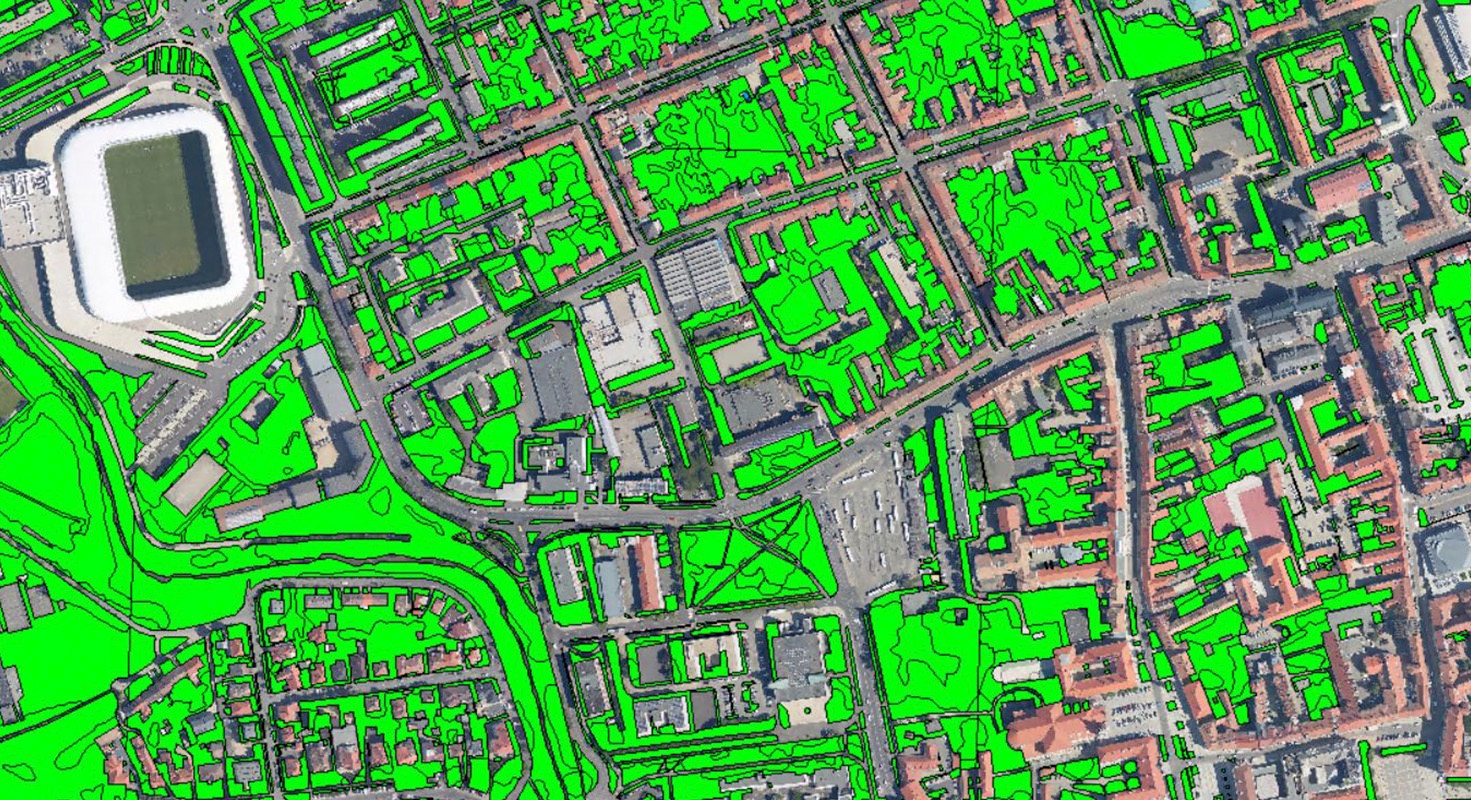 Nagyfelbontású téradatok Szombathely városfejlesztéséhez